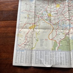 Gregory’s Sydney Suburban Map 15 Vintage 32nd Edition