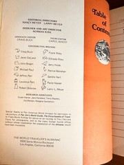 Vintage 1975 Rand McNally World Traveler’s Almanac Guide By Bill Muster