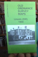 MAP OF Lincoln (SW) 1930 Lincolnshire Sheet 70.10 by Barrie Trinder NEW