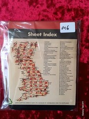 1980s Bartholomew Birmingham & Northampton National Map Series Sheet 19 Vintage