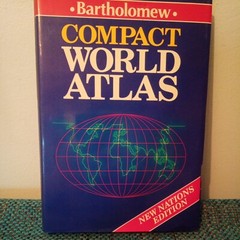Compact World Atlas by Bartholomew Hardback