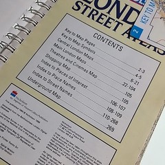 London Street Atlas Nicholson 1996 Paperback Book