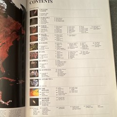 National Geographic Atlas of the World Sixth Edition 1990 Hardcover, World