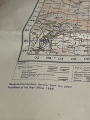 Ordnance Survey England And Wales Sheet 25 War Revision 1940 Ribblesdale