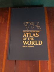 National Graphic Atlas Of The World 6th Edition HB Book 18 1/2 X 12 1/4 X 1 1/4″