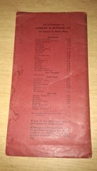 INDEXED MAP AND STREET DIRECTORY OF BOSTON 1908 SAMPSON & MURDOCK SC