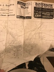 Vintage Brentwood Street Plan With Index – Barnetts