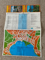 Lugano Hotels 1986 Map/Guide