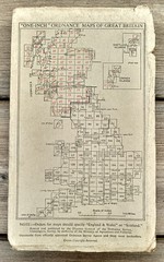 Ordnance Survey One-Inch Map 160 LONDON N W New Popular 6th Edition 1945