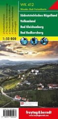 Freytag-Berndt WK 412 South East Styrian Hügelland – Vulkanlan (Map) (UK IMPORT)