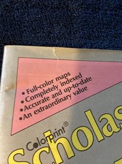 Scholastic World Atlas Paperback American Map Corporation 1994