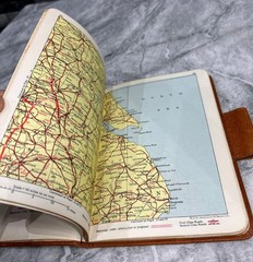 Vintage Johnstons Handy Road Atlas Of Great Britain & Northern Ireland