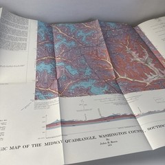 USGS SW PENNSYLVANIA Geologic Quadrangle Maps 2 in Envelopes – Vtg Geology