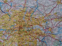 Vintage Esso Roadmap No.2 South – East England and Wales 1980 – EX – + CITY MAPS