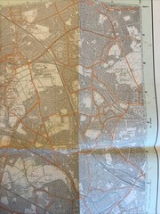 1987 Ordnance Survey Pathfinder Map 1158 TQ 08/18 Hillingdon And Wembley