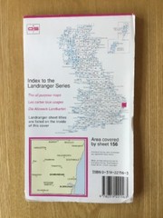 1988 Ordnance Survey Landranger Map 156 Saxmundham & Aldeburgh (incl Halesworth