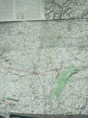 Carte Touristique Routière IGN France 17 Laval Argentan 1982 Edition 4