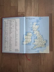 1988 Readers Digest Driver’s Atlas Of The British Isles Book