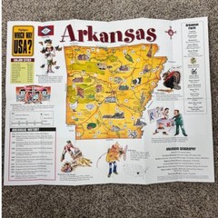 Lot (14) HIGHLIGHTS Which Way USA State Map School Activity Homeschool Learning