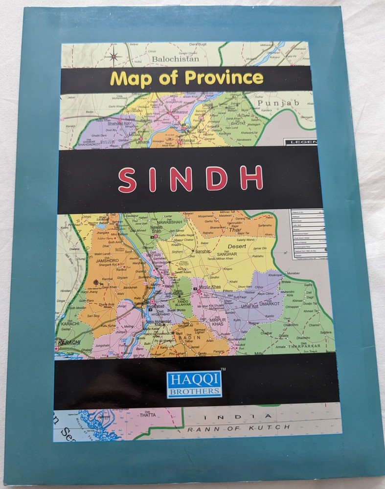 Map Of Province Sindh Pakistan