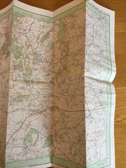 1993 Ordnance Survey Pathfinder Map 1041 SO 63/73 Ledbury And Much Marcle