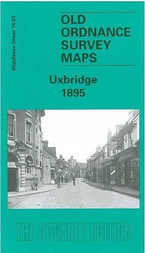 Uxbridge 1895: Middlesex Sheet 14.03 (Ol… by Griffiths, John Sheet map, folded