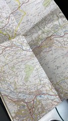 Historic Ordnance Survey Map Sheet 104 (1:50 000) 1974 1st Series Leeds Bradford