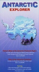 Antarctic Explorer: Visitor’s Map of the Antarctic Peninsula Region and map of t