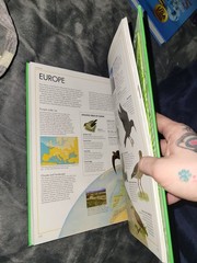 The Natural World Atlas book by DK W/ Birds And Animal Worldwide Poster