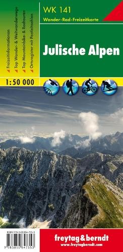 Freytag-Berndt WK 141 Julische Alps, Walking map 1:50.000 (Map) (UK IMPORT)