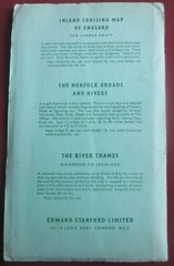 Stanford’s Canoeing Map Of England & Wales Canals Rivers For Canoes Light Craft