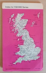 OS 1:50,000 Second Series 1976 Map 23 North Skye