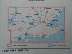 Vintage Esso Roadmap No.2 South – East England and Wales 1980 – EX – + CITY MAPS