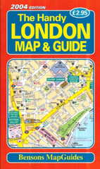 The Handy LONDON Map and Guide by Bensons MapGuides – Paperback Book