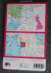 OS Landranger Map No. 97 Kendal & Morecambe – Ordanance Survey.