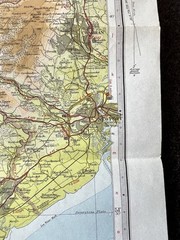 Bartholomew Map South Wales Cardiff Swansea Vintage 70s 1971 Paper ½” FreePostUK