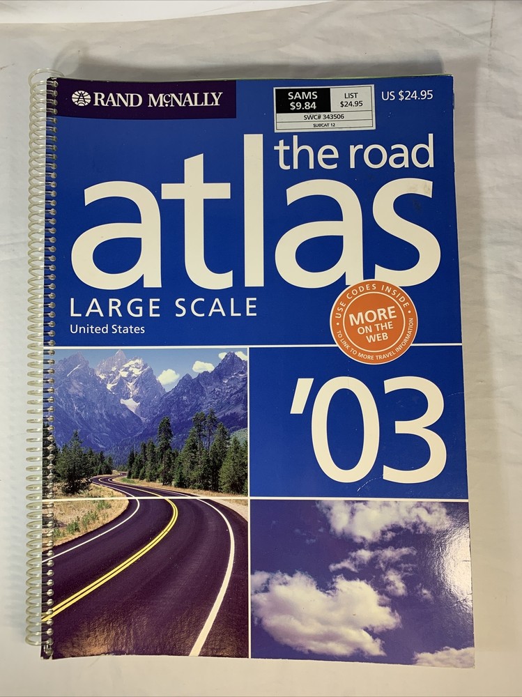 Rand McNally 2003 the Road Atlas LARGE SCALE United States