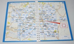 Geographers AZ Street Atlas – Nottingham, Ilkeston, Long Eaton – 2000