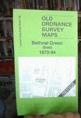 MAP OF Bethnal Green (East) 1872-94 London Large Scale Sheet 7.48 NEW