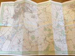 1992 Ordnance Survey Pathfinder Map 1025 TL 04/14 Bedford South And Biggleswade