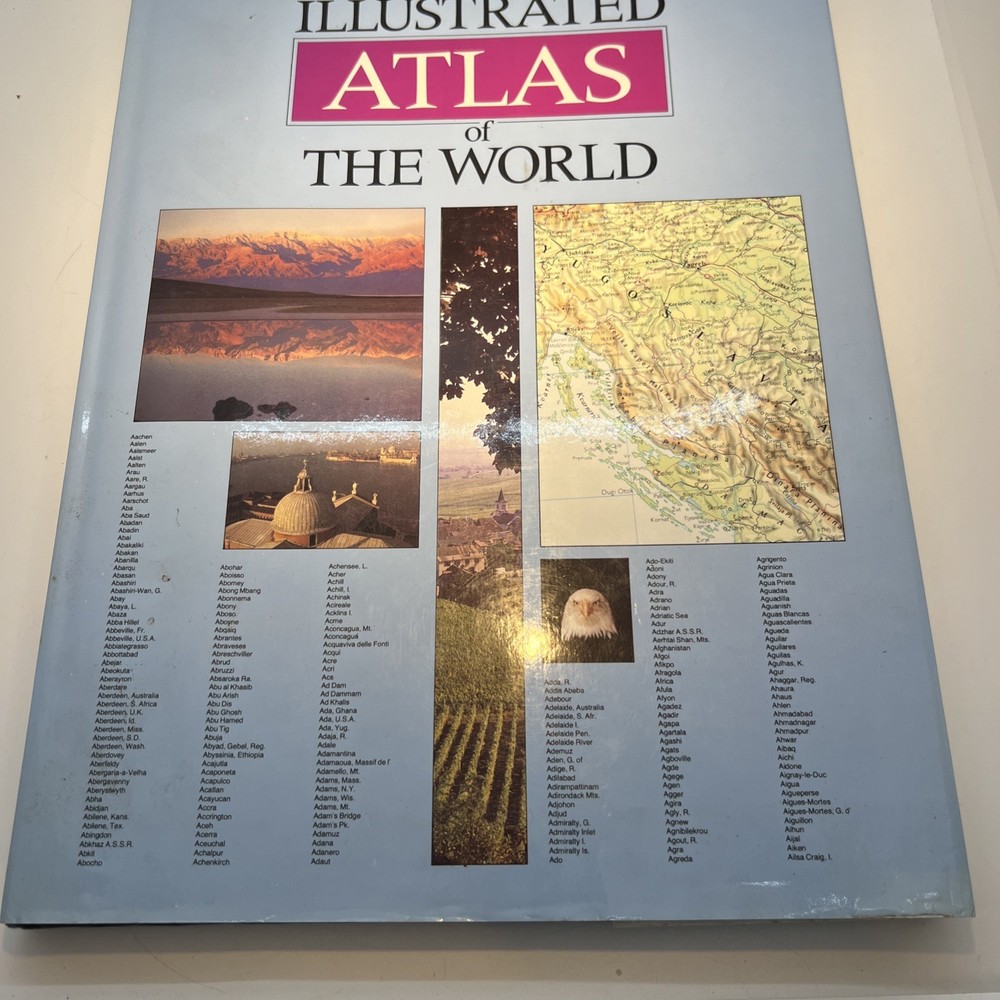 Atlas of the World Philips Illustrated 1980s – Bernard Stonehouse / George Phili