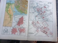Vintage classical atlas by Murray, 1925 edition