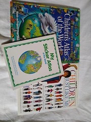Reader Digest Children’s Atlas of World, Sticker Atlas, Children Like Me Books