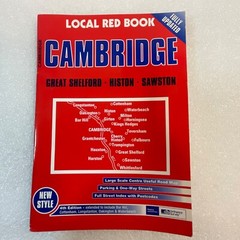 Local Red Book Cambridge Great Shelford Histon Sawston Travel Map Guide Atlas