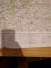 Ordnance Survey Map Of Great Britian – LUDLOW – 1967 – 1/63360