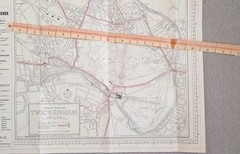 Burrow’s Pointer Guide Map of The Borough of Twickenham (Eighth Edition).