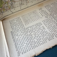 Vintage OS One Inch Map – Sheet 177 – Taunton & Lyme Regis – 1945