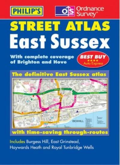 Ordnance Survey/Philip’s Street Atlas East Suss** (Pocket Street Atlas),