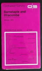 Ordnance Survey First Series Map, Sheet 180: Barnstaple and Ilfracombe (1974).