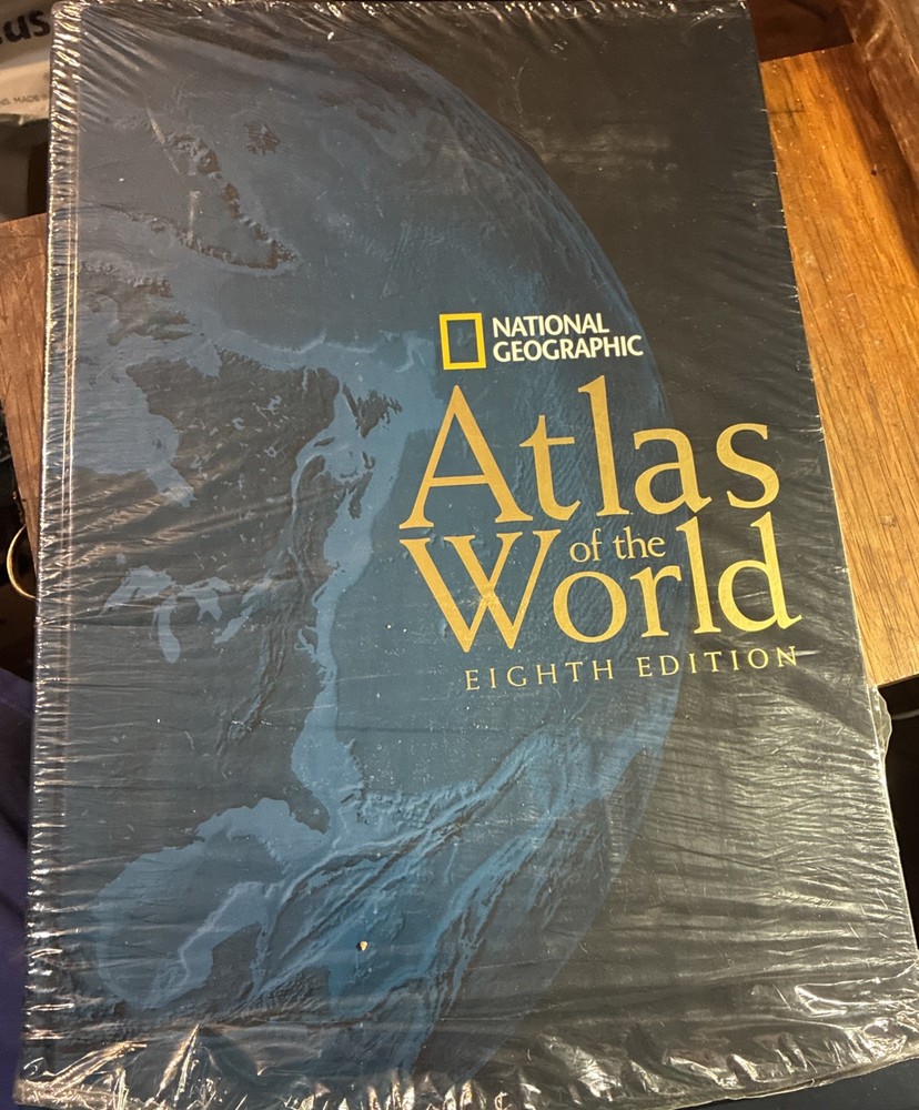 National Geographic 8th Edition World Atlas 18×12” 2004
